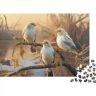 QAHSWIALN Vogel puzzel 300 stukjes puzzel uitdaging puzzel kunstwerk uitdagende geestelijke de lente bode uitdaging uitdagend entertainment grips spel 300 stuks (40 x 28 cm)