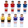 Yardwe 8Pcs Voetbal Machine Accessoires Tafelvoetbal Benodigdheden Tafelvoetbal Spelers Tafelvoetbal Accessoire Mini Voetballen Tafelvoetbal Man Tafelvoetbal Speler Voetbal Baby