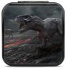 LONGHJ Dinosaurus Uitgestorven Magma Switch Game Houder Case met 12 Cartridge Slots Draagbare Game Card Organizer Box