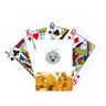 no/no Vernedering Spijt Hoofd Gezicht Gouden Poker Speelkaart Klassiek Spel