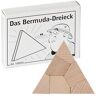 Bartl 104555 Mini-Houten Puzzel De Bermuda-driehoek uit 6 kleine houten delen