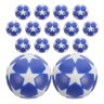 ifundom 15Pcs Tafelvoetbal Ballen Tafelvoetbal Voetbal Vervanging Ballen 32Mm Tafelvoetbal Tafelvoetbal Tafelvoetbal Ballen Tafelvoetbal Ballen Mini Tafelvoetbal Accessoire Blauw