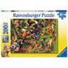 Ravensburger Kinderpuzzle 13351 Bunter Dschungel 200 Teile Puzzle für Kinder ab 8 Jahren