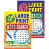 Martello P2174 Mega Grote Print A4 Word Search Puzzelboeken Set van 2