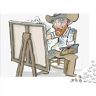 LENTLY Van Gogh Asse-tête Persoonlijke Puzzel Réalisez Votre Propre Puzzel Persoonlijk Avec Votre Afbeelding Et Une Boîte Persoonlijke Jeux De Défi Pour La Famille 1000 stuks (75 x 50 cm)