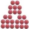 Milisten 24 Stuks mini tafelvoetbal ballen desktop voetballen vervangend tafelvoetbal vervangende tafelvoetbal vervangende voetbalballen Amerikaans voetbal Accessoires rood