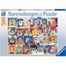 Ravensburger puzzel Lettertypes 500 stukjes Legpuzzel 500 stukjes