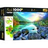 Trefl 10653 2in1 Puzzelset + Sorteerder, 1000 puzzelstukjes Hintersee, Duitsland, 6 Tray Puzzel Sorteerder, Stapelen, Sorteren, Dragen en Opbergen, Creatief Vermaak, voor Volwassenen en Kinderen