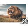 DALWI Animals Puzzel 300 Stuks Puzzel Voor Volwassenen Impossible Puzzel Voor De Hele Dominant Dominant Dieren Familie Home Decor Uniek Cadeau Houten Speelgoed 300 Stuks (40 x 28 cm)