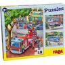 HABA Puzzles Polizei, Feuerwehr & Co. 3 Motive