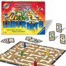 Ravensburger 26955 Het gekke labyrint Klassiek spel voor 2-4 personen vanaf 7 jaar: wie duwt, wint spoken en schatten!,Geel