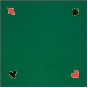Trademark Poker Groen Spelen Vilt, 40" x 40 Trademark Poker Groen Spelen Vilt, 40" x 40