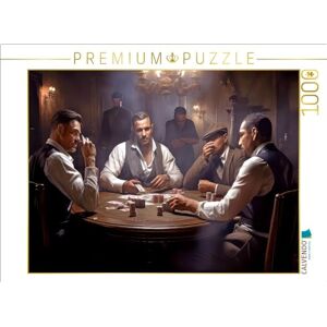 CALVENDO Puzzel Joueurs de Poker legformaat cm fotopuzzel voor gelukkige uren CALVENDO Puzzel Joueurs de Poker legformaat cm fotopuzzel voor gelukkige uren