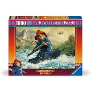 Ravensburger puzzel 12001266 Paddington in Peru Paddington beerpuzzel van 1000 stukjes voor kinderen en volwassenen vanaf 14 jaar Ravensburger puzzel 12001266 Paddington in Peru Paddington beerpuzzel van 1000 stukjes voor kinderen en volwassenen vanaf 14 jaar