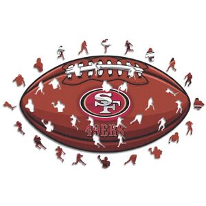 Iconic NFL San Francisco 49ers Voetbal Puzzel - 500 Stukjes Iconic NFL San Francisco 49ers Voetbal Puzzel - 500 Stukjes