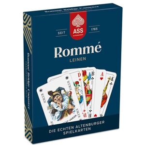 Cartamundi Deutschland Rommé - Linnenafwerking Franse afbeelding - Kaartspel Cartamundi Deutschland Rommé - Linnenafwerking Franse afbeelding - Kaartspel