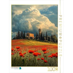 CALVENDO Puzzel Geniet van het landschap wanneer de rode klaprozen bloeit 1000 stukjes legformaat 64 x 48 cm fotopuzzel voor gelukkige uren CALVENDO Puzzel Geniet van het landschap wanneer de rode klaprozen bloeit 1000 stukjes legformaat 64 x 48 cm fotopuzzel voor gelukkige uren