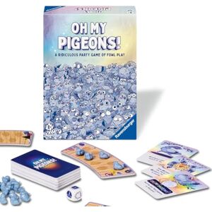Ravensburger Oh My Pigeons! Grappig familiefeestspel voor kinderen vanaf 8 jaar Exclusief bij Amazon Ravensburger Oh My Pigeons! Grappig familiefeestspel voor kinderen vanaf 8 jaar Exclusief bij Amazon