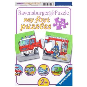 Ravensburger Speciale voertuigen- My First puzzles -9x2 stukjes kinderpuzzel Ravensburger Speciale voertuigen- My First puzzles -9x2 stukjes kinderpuzzel