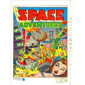 CALVENDO Puzzel Space Adventures Een Amerikaanse strip 1000 stukjes legformaat 64 x 48 cm foto-puzzel voor gelukkige uren CALVENDO Puzzel Space Adventures Een Amerikaanse strip 1000 stukjes legformaat 64 x 48 cm foto-puzzel voor gelukkige uren