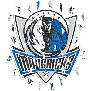 ICONIC Puzzles - Dallas Mavericks Logo Houten Puzzel - NBA ICONIC Puzzles - Dallas Mavericks Logo Houten Puzzel - NBA