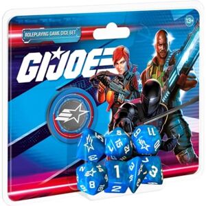Renegade G.I. JOE RPG Dobbelsteen Set - 8-delig voor Verdediging Renegade G.I. JOE RPG Dobbelsteen Set - 8-delig voor Verdediging