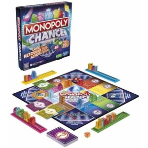 Monopoly Kans-bordspel, snel -gezinsspel voor 2-4 spelers, 20 min. 20 min. (Franse versie) Monopoly Kans-bordspel, snel -gezinsspel voor 2-4 spelers, 20 min. 20 min. (Franse versie)