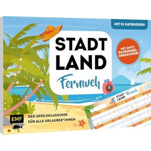 Michael Fischer Stadt Land Fernweh - Reisspel - 52 Categorieën - Anti-valsspeler Wiel Michael Fischer Stadt Land Fernweh - Reisspel - 52 Categorieën - Anti-valsspeler Wiel
