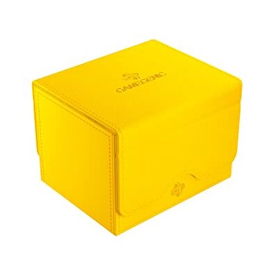 Gamegenic Deck Box, Sidekick XL gele100CT, duurzame en stevige opbergoplossing voor TCG-, OCG- en CCG-kaarten, compatibel met Pokémon, Yu-Gi-Oh!, Commander en MTG Magic: The Gathering-kaarten Gamegenic Deck Box, Sidekick XL gele100CT, duurzame en stevige opbergoplossing voor TCG-, OCG- en CCG-kaarten, compatibel met Pokémon, Yu-Gi-Oh!, Commander en MTG Magic: The Gathering-kaarten