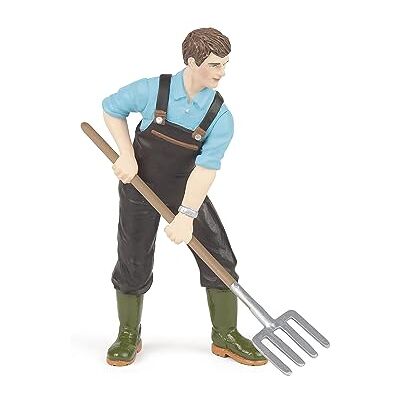 Papo Realistische tuinierfiguur 3 jaar en ouder Leven op de boerderij collectie Creatief spel plattelandswereld Cadeau-idee speelgoed voor meisjes en jongens Papo Realistische tuinierfiguur 3 jaar en ouder Leven op de boerderij collectie Creatief spel plattelandswereld Cadeau-idee speelgoed voor meisjes en jongens