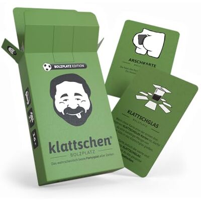 DENKRIESEN klattschen® BOLZPLATZ EDITION: Das wahrscheinlich beste Trinkspiel aller Zeiten DENKRIESEN klattschen® BOLZPLATZ EDITION: Das wahrscheinlich beste Trinkspiel aller Zeiten