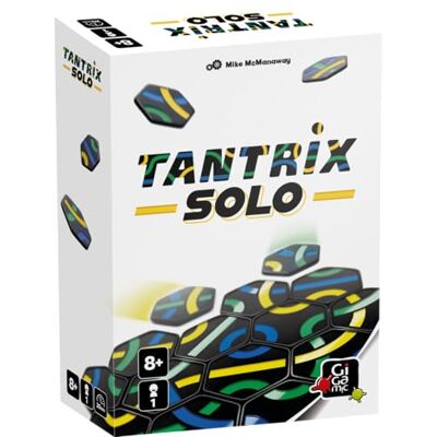 Gigamic Tantrix Solo – 4 verschillende activiteiten – lukt je om de grootste gesp te maken? Vanaf 8 jaar 1 speler. Gigamic Tantrix Solo – 4 verschillende activiteiten – lukt je om de grootste gesp te maken? Vanaf 8 jaar 1 speler.