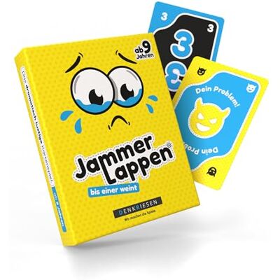 DENKRIESEN JAMMERLAPPEN® Das dramatisch lustige Kartenspiel "bis einer weint": bis einer weint DENKRIESEN JAMMERLAPPEN® Das dramatisch lustige Kartenspiel "bis einer weint": bis einer weint