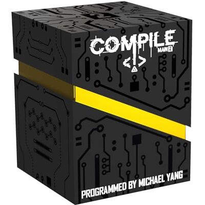Synapses Games Greater Than Games: Compile: Main 2 Area Control Strategy Card Game, Speel als concurrerende kunstmatige intelligentie, leeftijden 14+, 2 spelers, 20 min Synapses Games Greater Than Games: Compile: Main 2 Area Control Strategy Card Game, Speel als concurrerende kunstmatige intelligentie, leeftijden 14+, 2 spelers, 20 min