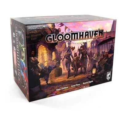 Cephalofair Games Gloomhaven 2e editie Bordspel Leeftijden 14+ 1-4 spelers 30 minuten speeltijd Cephalofair Games Gloomhaven 2e editie Bordspel Leeftijden 14+ 1-4 spelers 30 minuten speeltijd