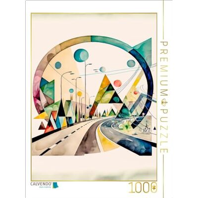 CALVENDO Puzzel De snelweg 1000 stukjes legformaat 64 x 48 cm fotopuzzel voor gelukkige uren CALVENDO Puzzel De snelweg 1000 stukjes legformaat 64 x 48 cm fotopuzzel voor gelukkige uren