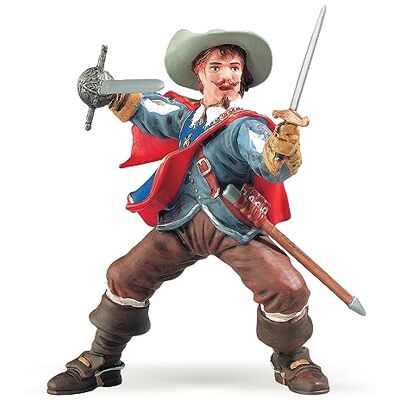 PAPO Realistische Athos figuur 3 jaar en ouder Historische collectie Creatief spel musketiers Cadeau-idee speelgoed voor meisjes en jongens PAPO Realistische Athos figuur 3 jaar en ouder Historische collectie Creatief spel musketiers Cadeau-idee speelgoed voor meisjes en jongens