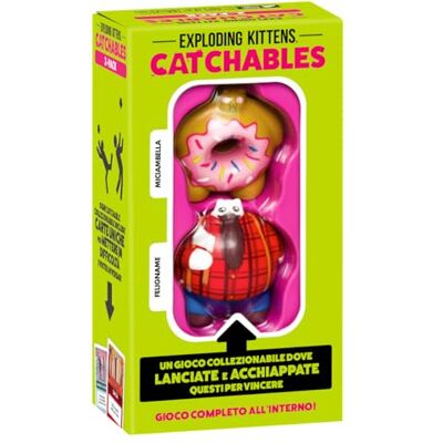 Asmodee Exploding Kittens: Catchables Miciabella, Bordspel, 8+ jaar, 2 spelers, Italiaanse editie Asmodee Exploding Kittens: Catchables Miciabella, Bordspel, 8+ jaar, 2 spelers, Italiaanse editie