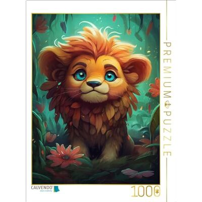 CALVENDO Puzzel De Trotse Leeuw Legformaat cm Foto Puzzel voor gelukkige uren CALVENDO Puzzel De Trotse Leeuw Legformaat cm Foto Puzzel voor gelukkige uren