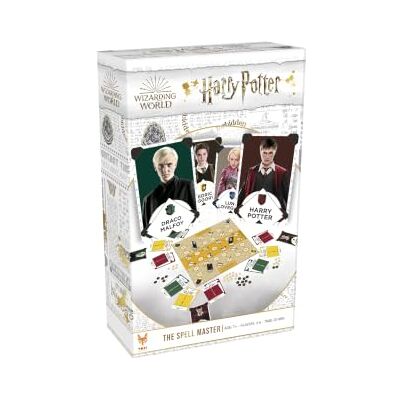 Topi Games Harry Potter The Spell Master Familiespel, Geheugen, Tekenen En Uitbeelden Geïnspireerd Door De Wizarding World 2 Tot 8 Spelers 25 Minuten Topi Games Harry Potter The Spell Master Familiespel, Geheugen, Tekenen En Uitbeelden Geïnspireerd Door De Wizarding World 2 Tot 8 Spelers 25 Minuten