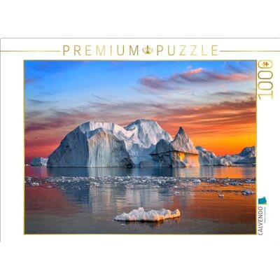 CALVENDO Puzzel met motief uit de kalender Groenland, toverwereld van ijs, 1000 stukjes, legformaat 64 x 48 cm, fotopuzzel voor gelukkige uren CALVENDO Puzzel met motief uit de kalender Groenland, toverwereld van ijs, 1000 stukjes, legformaat 64 x 48 cm, fotopuzzel voor gelukkige uren