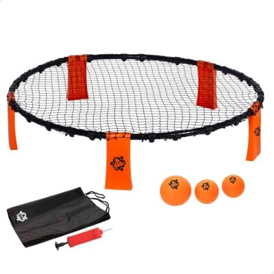 COLORBABY CB Games Spikeballenset, buitennet, strand, tuin, 4 spelers, diameter 90 cm, 3 ballen, sportspel voor kinderen en volwassenen, vanaf 5 jaar (39199) COLORBABY CB Games Spikeballenset, buitennet, strand, tuin, 4 spelers, diameter 90 cm, 3 ballen, sportspel voor kinderen en volwassenen, vanaf 5 jaar (39199)