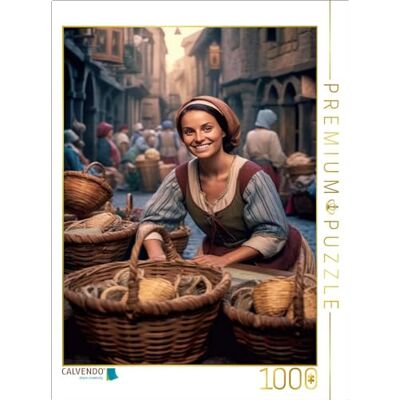 CALVENDO Puzzel met motief uit de kalender, feeënmarktvrouwen, 1000 stukjes, legformaat 64 x 48 cm, fotopuzzel voor gelukkige uren CALVENDO Puzzel met motief uit de kalender, feeënmarktvrouwen, 1000 stukjes, legformaat 64 x 48 cm, fotopuzzel voor gelukkige uren