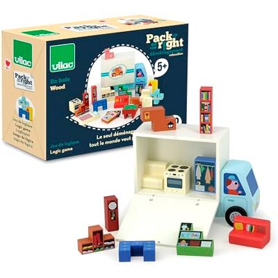 Vilac Pack it Right Verhuizing Ingela P.Arrhenius Creatieve spelletjes 1 houten vrachtwagen = 19 houten onderdelen Houten kinderspeelgoed Speelgoed voor kinderen vanaf 5 jaar 7635 Vilac Pack it Right Verhuizing Ingela P.Arrhenius Creatieve spelletjes 1 houten vrachtwagen = 19 houten onderdelen Houten kinderspeelgoed Speelgoed voor kinderen vanaf 5 jaar 7635