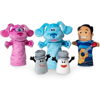Melissa & Doug Blue’s Clues & You! Hand- en vingerpoppen (5 stuks) Melissa & Doug Blue’s Clues & You! Hand- en vingerpoppen (5 stuks)