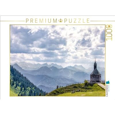 CALVENDO Puzzel Tegernseer Kerk op de Wallberg met uitzicht op de Alpen Leg-Size cm Fotopuzzel voor gelukkige uren CALVENDO Puzzel Tegernseer Kerk op de Wallberg met uitzicht op de Alpen Leg-Size cm Fotopuzzel voor gelukkige uren