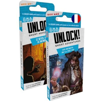 Asmodee SCUNLSHPACK03FR - Bordspel - Complete Avonturenpakket - 2 Scenario's - Draagbaar Asmodee SCUNLSHPACK03FR - Bordspel - Complete Avonturenpakket - 2 Scenario's - Draagbaar