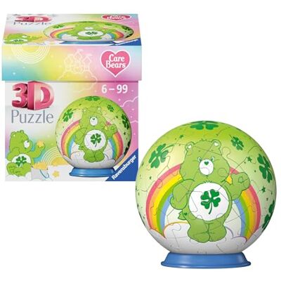 Ravensburger 3D-puzzel Puzzle Ball Care Bears Good Luck Bear Voor kinderen vanaf 6 jaar Ravensburger 3D-puzzel Puzzle Ball Care Bears Good Luck Bear Voor kinderen vanaf 6 jaar