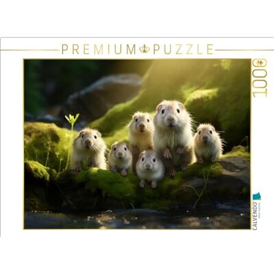 CALVENDO Puzzel EEN motief uit de kalender volgens het type Lemmingen 1000 stukjes legformaat 64 x 48 cm fotopuzzel voor gelukkige uren CALVENDO Puzzel EEN motief uit de kalender volgens het type Lemmingen 1000 stukjes legformaat 64 x 48 cm fotopuzzel voor gelukkige uren