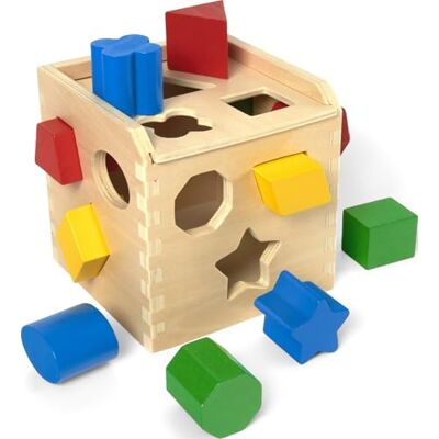 Melissa & Doug Vormensorteerder Montessori speelgoed 1 jaar Baby speelgoed Puzzel Ontwikkelingsspeelgoed Problemen oplossen Speelgoed 1 2 3 jaar Cadeau voor jongens en meisjes Melissa & Doug Vormensorteerder Montessori speelgoed 1 jaar Baby speelgoed Puzzel Ontwikkelingsspeelgoed Problemen oplossen Speelgoed 1 2 3 jaar Cadeau voor jongens en meisjes